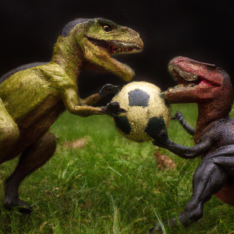 Alternativní historie: Co by se stalo, kdyby se dinosauři naučili hrát fotbal? - foto 2