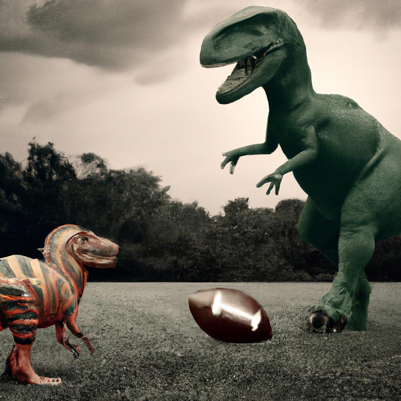 Alternativní historie: Co by se stalo, kdyby se dinosauři naučili hrát fotbal? - foto 3