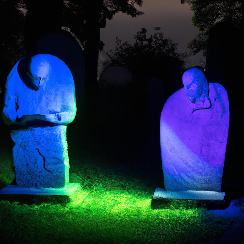 Bizarní náhrobky: jeden fluoreskuje ve tmě, další recituje básně - foto 1