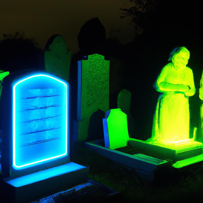 Bizarní náhrobky: jeden fluoreskuje ve tmě, další recituje básně - foto 2