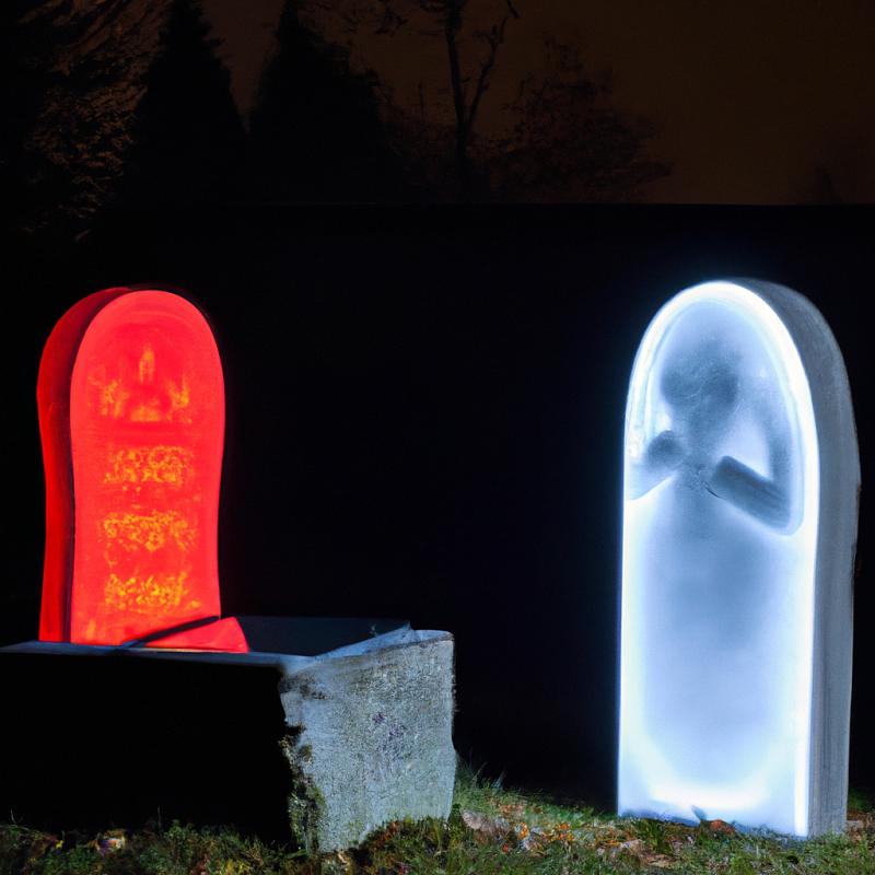 Bizarní náhrobky: jeden fluoreskuje ve tmě, další recituje básně - foto 3