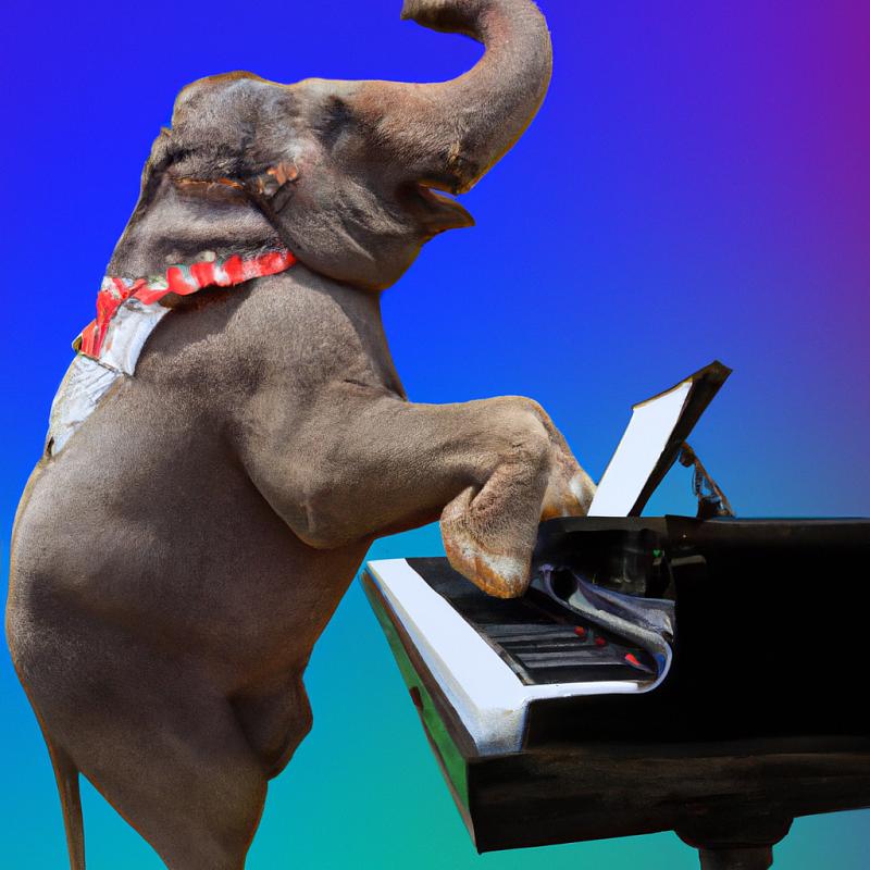 Cirkusový slon dokázal zahrát Beethovenovu sonátu na klavír. Je to nový hudební talent? - foto 1