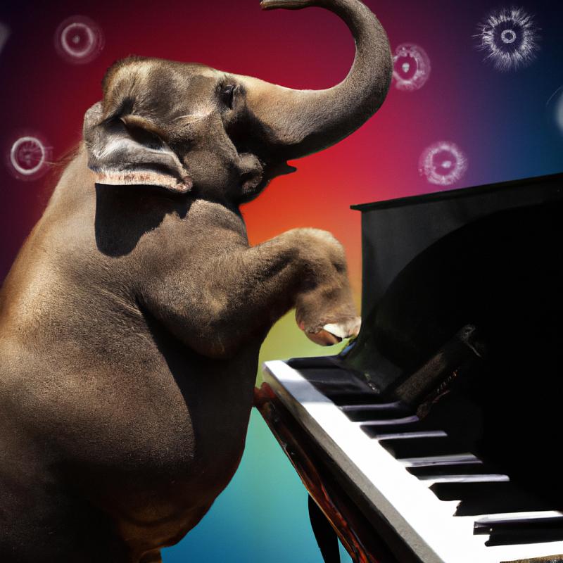 Cirkusový slon dokázal zahrát Beethovenovu sonátu na klavír. Je to nový hudební talent? - foto 2