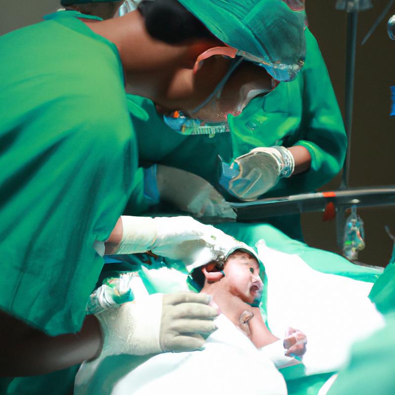 Členové nemocničního týmu zachránili život novorozeňatovi s poškozeným srdcem jednoduchou operací - foto 1
