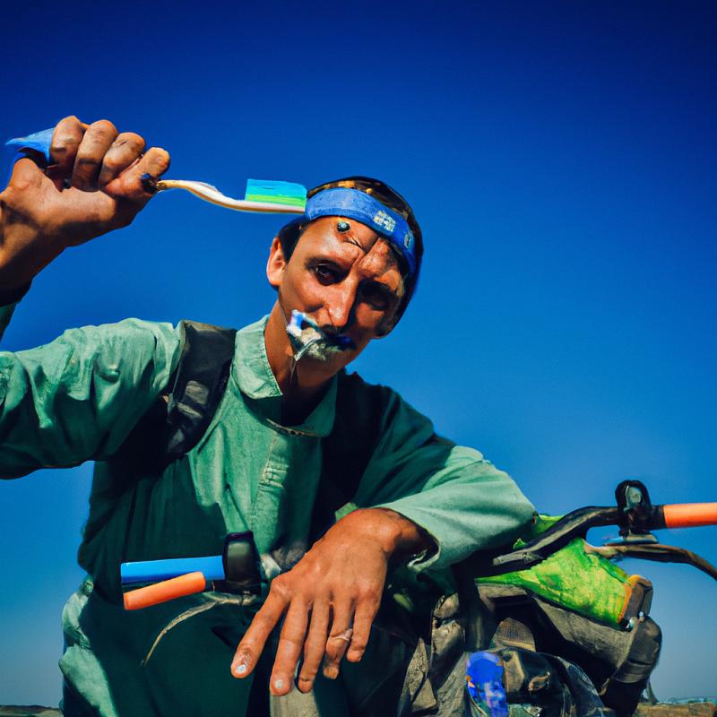 Extrémní sport: Muž na kole projel celý svět vyzbrojený pouze zubním kartáčkem. - foto 1