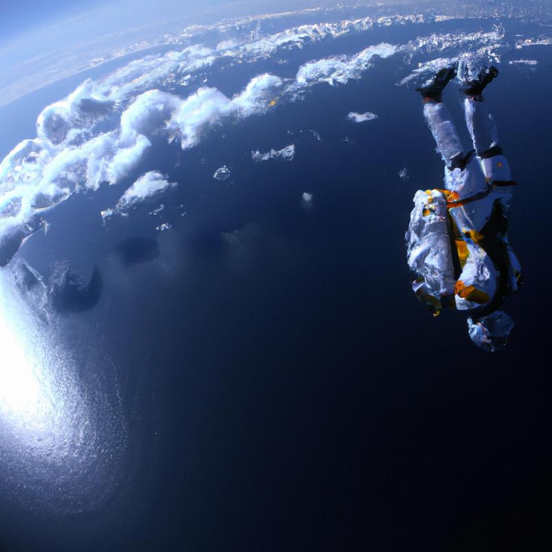 Extrémní sport: Skákání padákem z vesmírné stanice na rozbouřené mořeplavbě. - foto 3