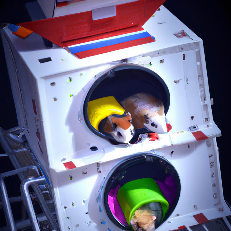 Extrémní sport: Skupina odvážlivců se rozhodla vyslat své křečky na skok z vesmírného modulu. - foto 3