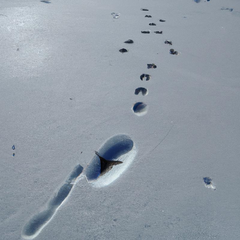 Fascinující objev v Antarktidě: Otisky lidské nohy nalezeny v ledu! - foto 2