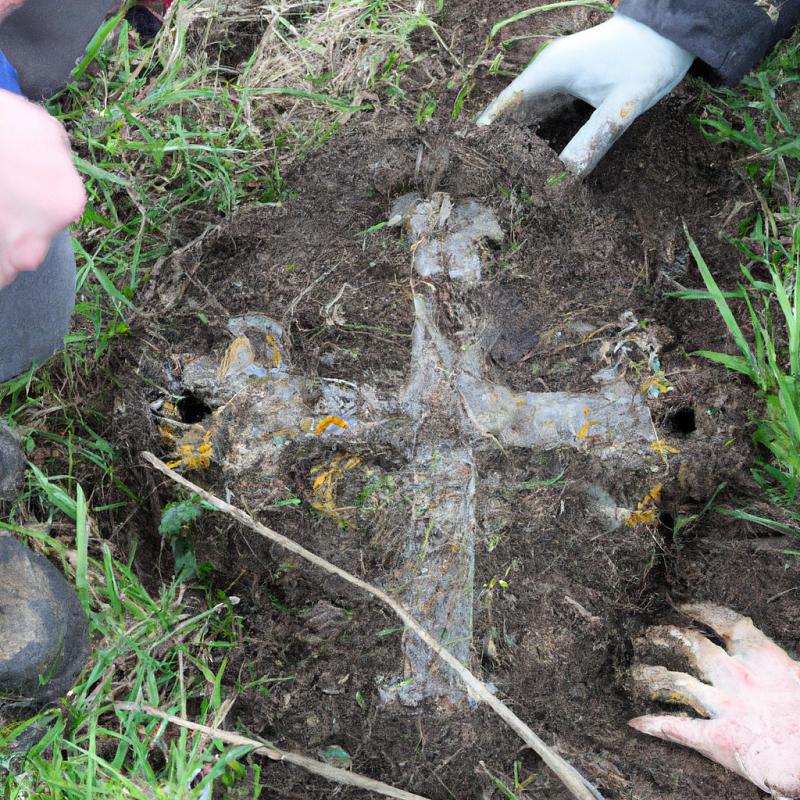 Francouzský farmář našel na poli německý válečný kříž z roku 1943. Poblíž se našly i kosti nositele - foto 3