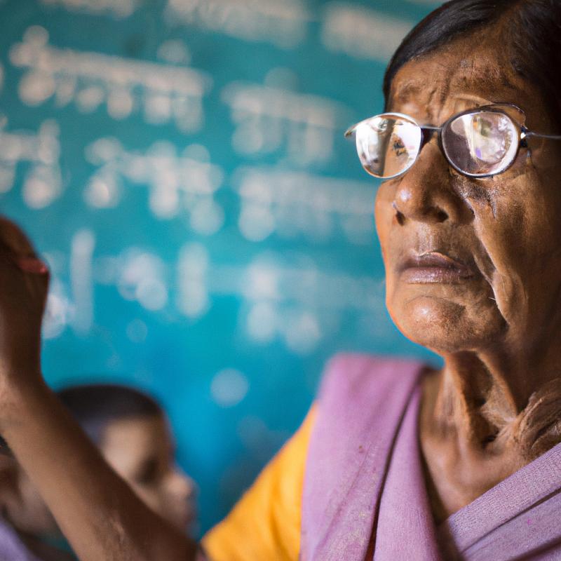 Indie: Důchodkyně navštěvuje základní školu. "Chtěla jsem to ještě stihnout, dřív to nešlo" - foto 1