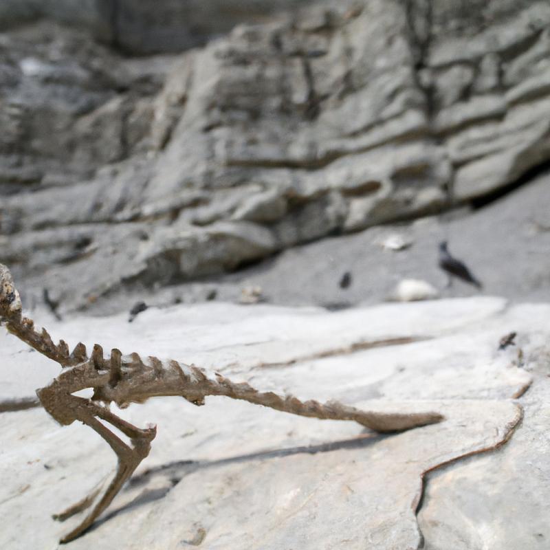 Jak se ocelový skelet ptáka starý 66 milionů let ukryl v kanadském permokarbonu. - foto 1