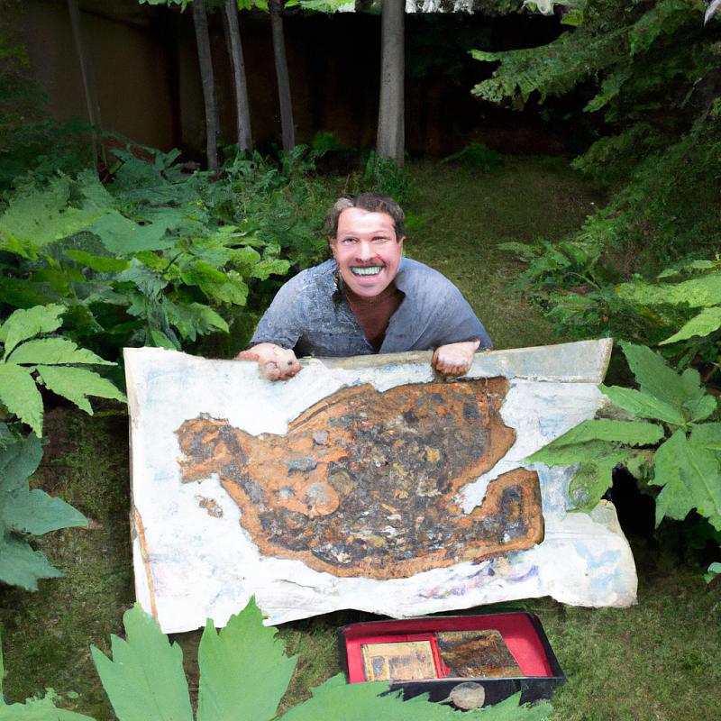 Kanada: Muž našel poklad v zahradě. Stal se milionářem díky staré mapě - foto 1