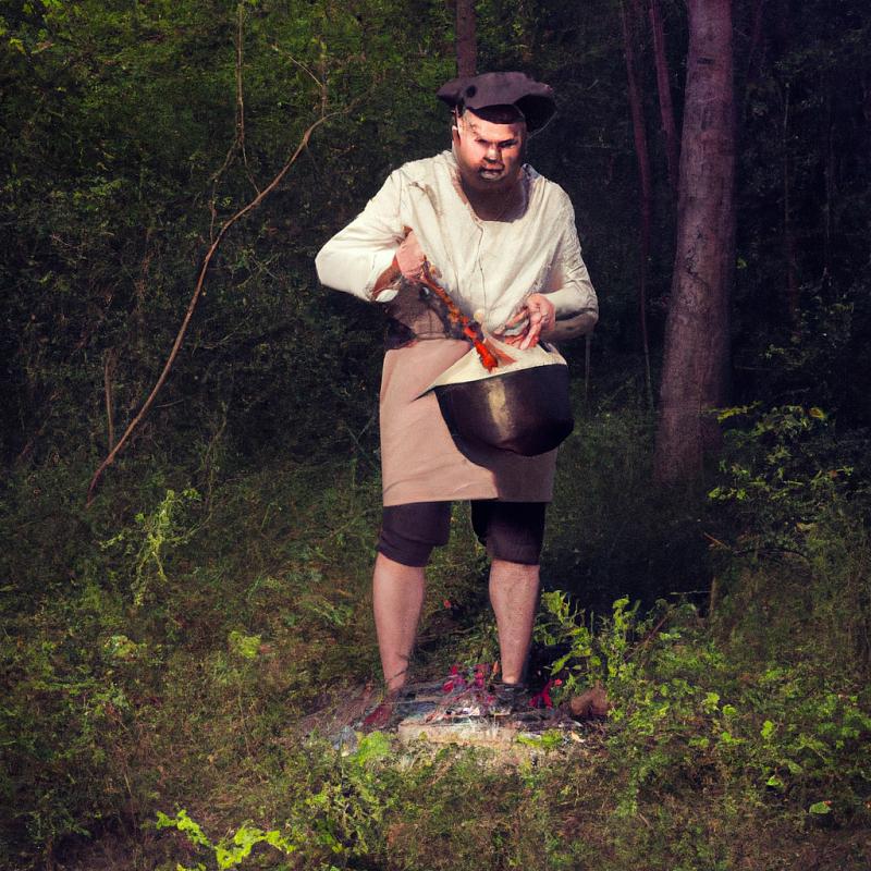 Kanibalové v akci: Kuchaři v lese ukazují, jak se to dělá! - foto 1
