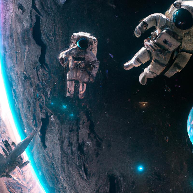 Kosmický výlet: astronauti putují kolem galaxií, aby objevili dávnou civilizaci. - foto 1