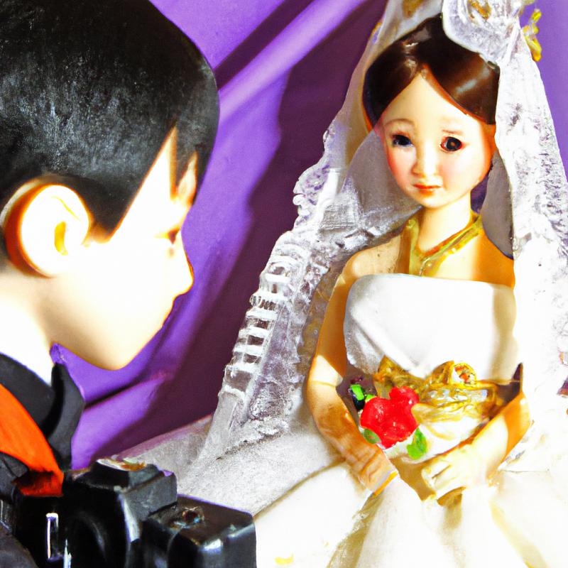 Láska na první pohled: Japonec se oženil s panenkou - foto 1
