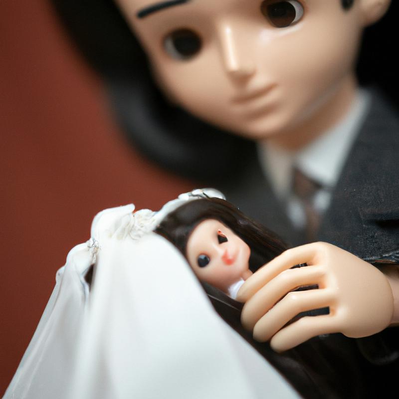 Láska na první pohled: Japonec se oženil s panenkou - foto 2