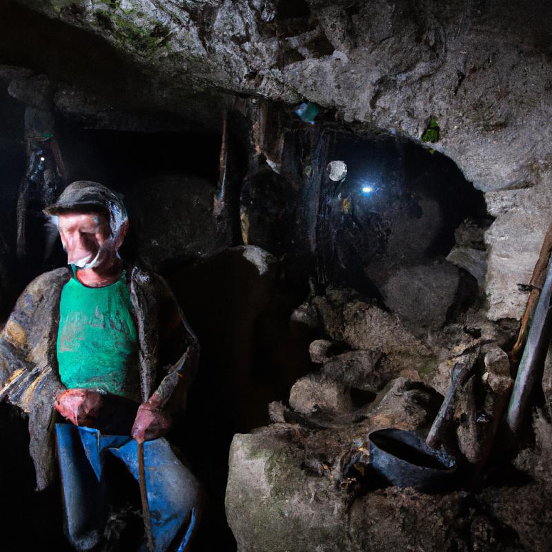 Maďarsko: stařec sám dlouhé roky kope pod domem obrovský jeskynní komplex - foto 1