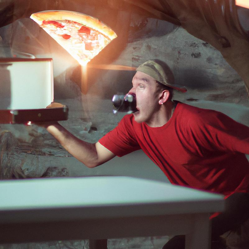 Muž objevil způsob, jak se teleportovat do minulosti a přivézt si odtamtud pizzu! - foto 1