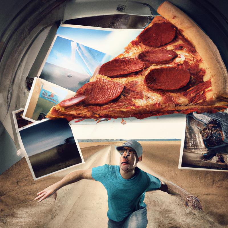 Muž objevil způsob, jak se teleportovat do minulosti a přivézt si odtamtud pizzu! - foto 2