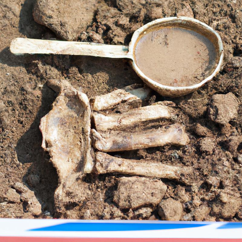 Nález v rybníce: Uprostřed rybníka byly objeveny kosti starověkých obyvatel. - foto 1