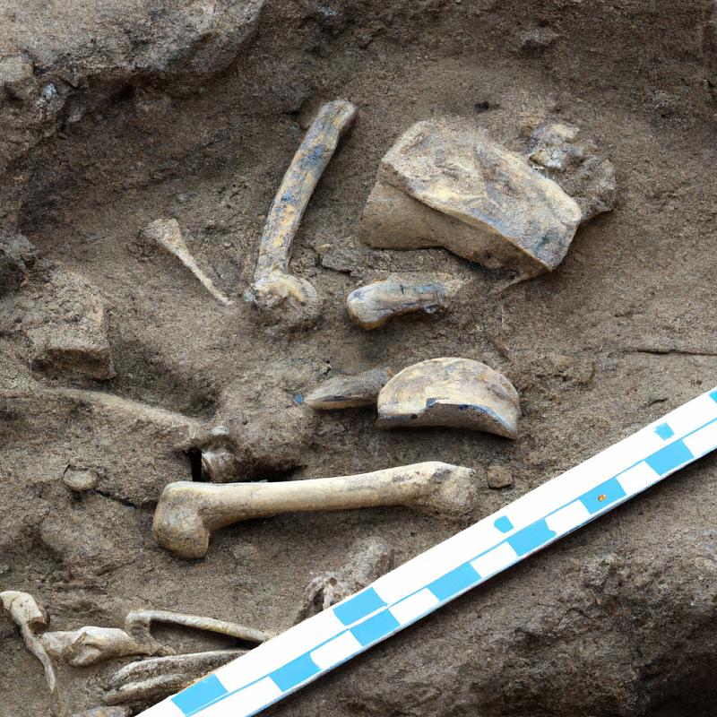 Nález v rybníce: Uprostřed rybníka byly objeveny kosti starověkých obyvatel. - foto 3