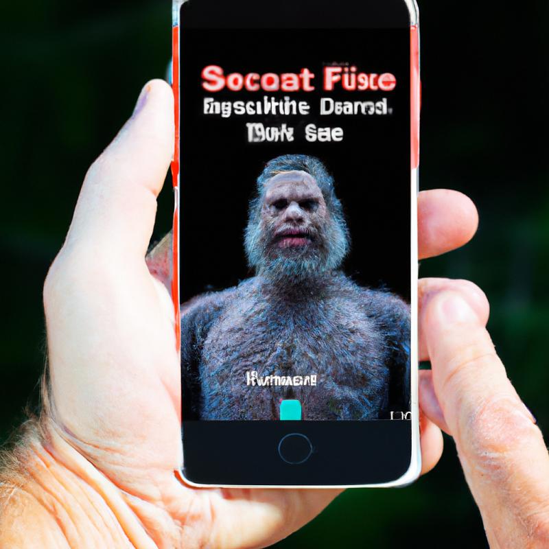 Návštěva vesmírných tvorů potvrzena: Zanechali na Zemi selfie s Bigfootem! - foto 3