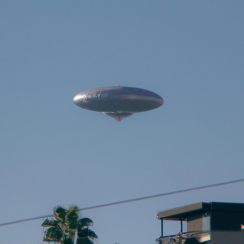 Neidentifikovaný objekt letící nad Los Angelesm: UFO nebo průzkumný balon? - foto 1