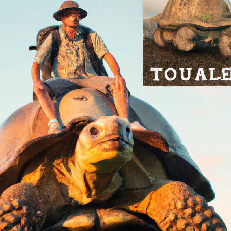 Neobyčejné dobrodružství: Muž cestuje po celém světě na zádech obřího želvy. - foto 3