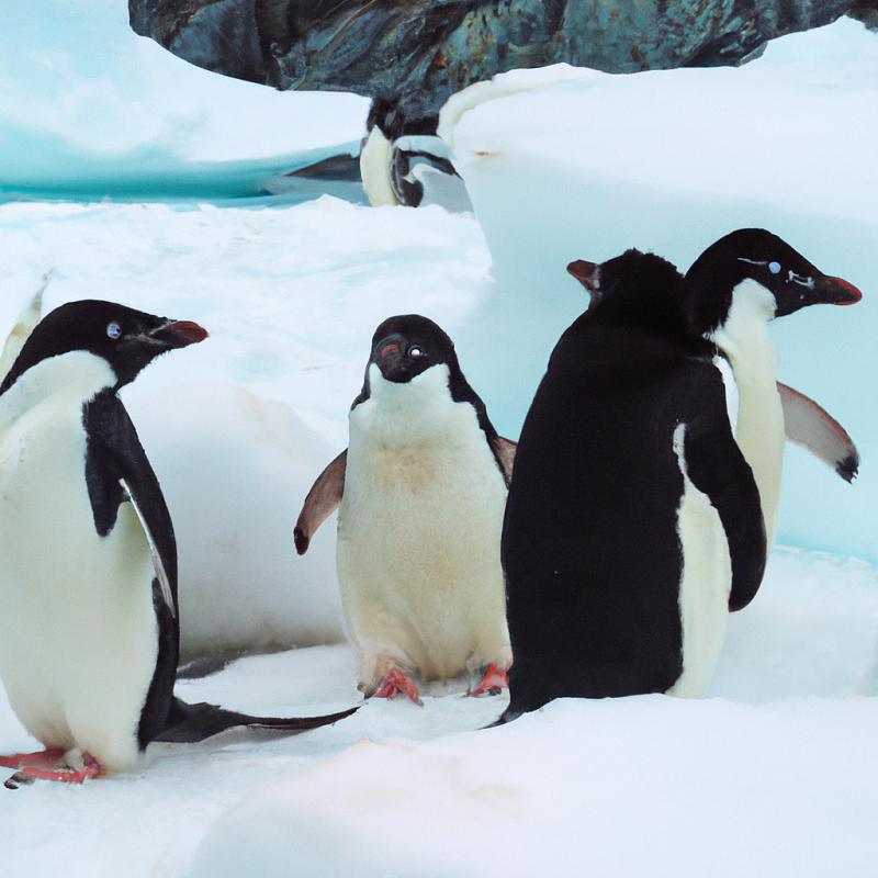 Neuvěřitelný objev: V Antarktidě nalezena kolonie pingvinů, kteří umí malovat abstraktní obrazy. - foto 1