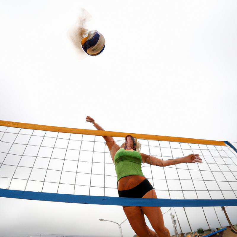 Nevídaný talent: Žena dokáže vykouzlit ze vzduchu plážový volejbalový tým. - foto 3
