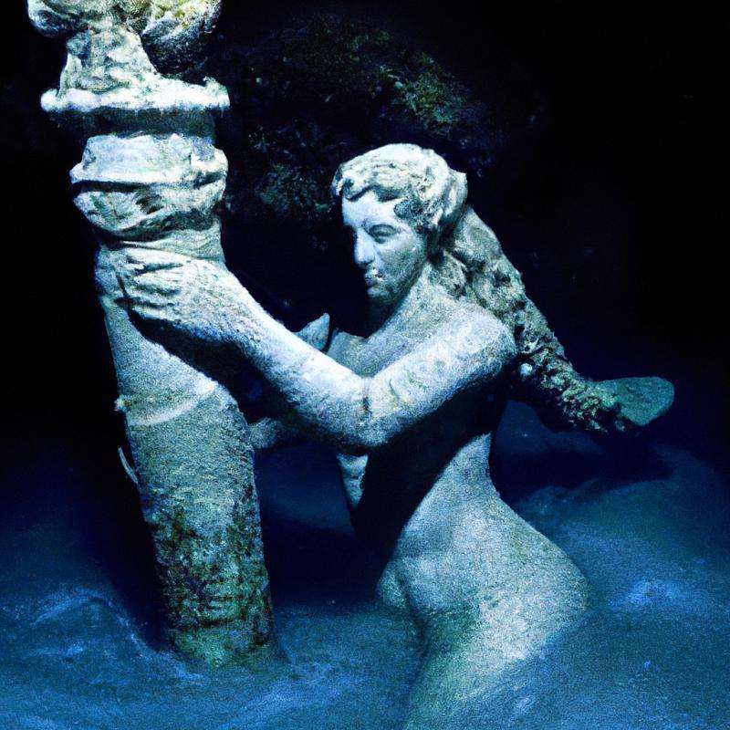Neznámá socha byla objevena v neprobádaných hlubinách Atlantského oceánu. - foto 2