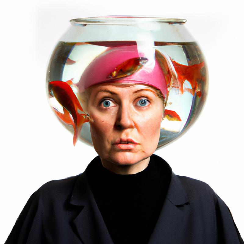 Nová móda: Každý si na hlavu nasazuje rybí misky místo klobouků. - foto 3