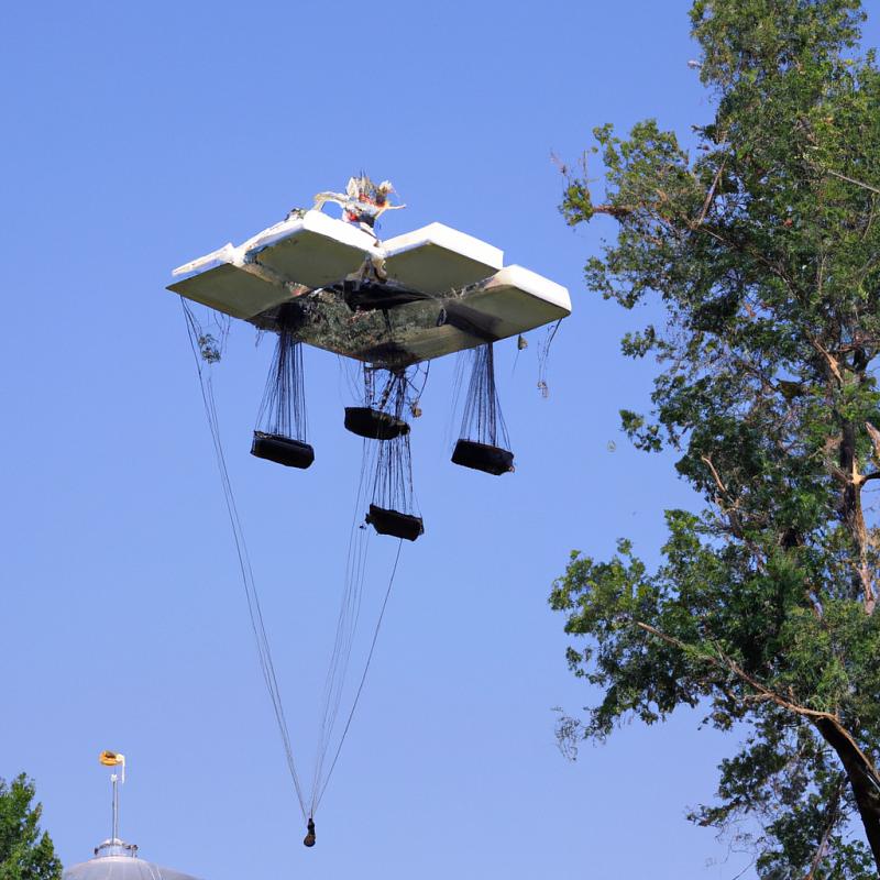 Nové způsoby přenosu energie: Létající lesní plošiny - foto 2