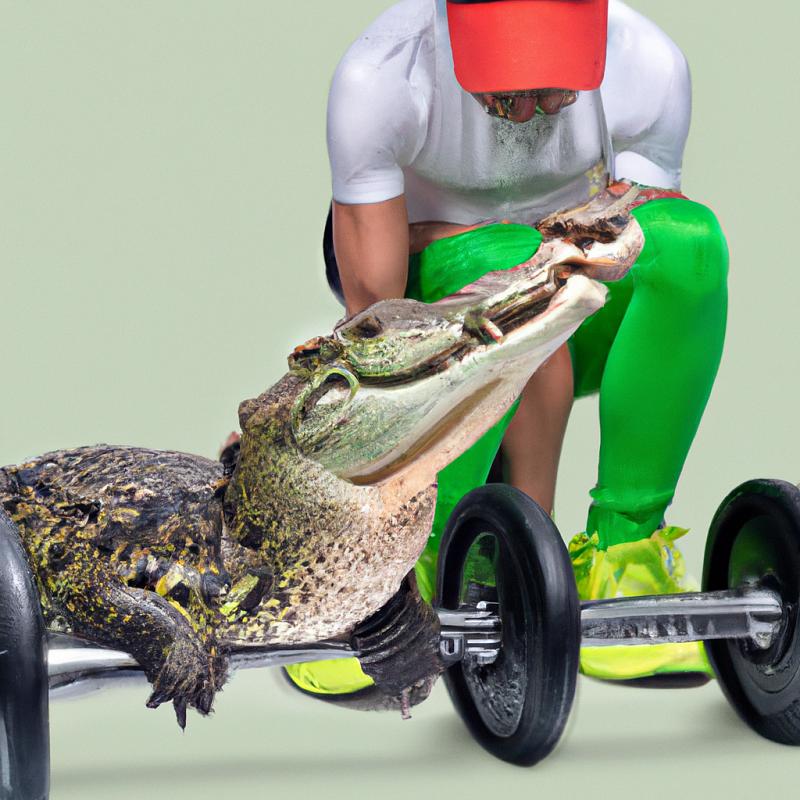 Nový trend ve fitness: Krokodýli jako osobní trenéři. - foto 3