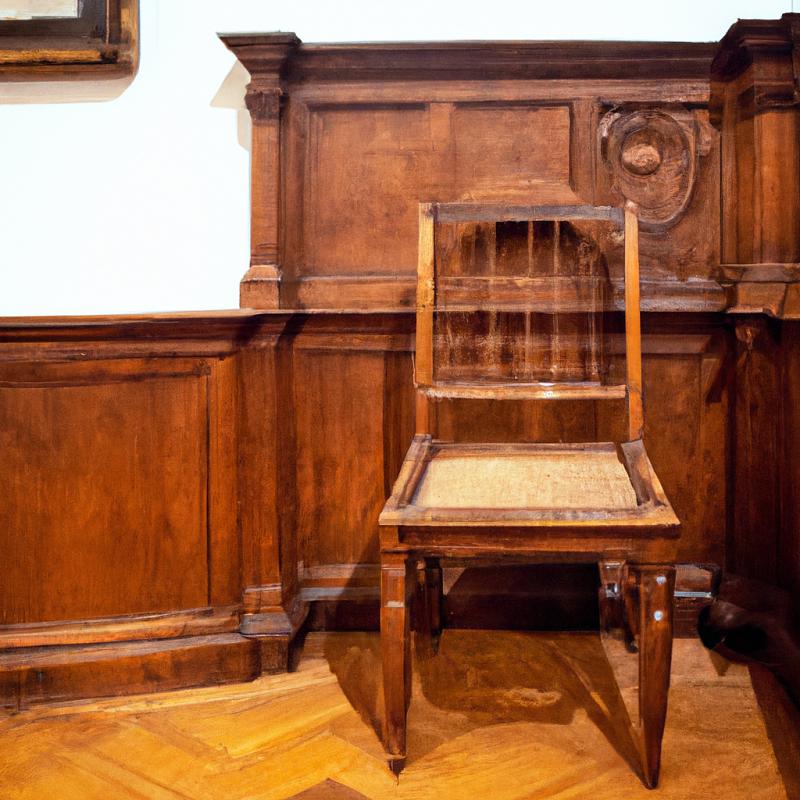 Odhalené tajemství: Dřevěná židle z 18. století skrývala v sobě tajný pokoj. - foto 3