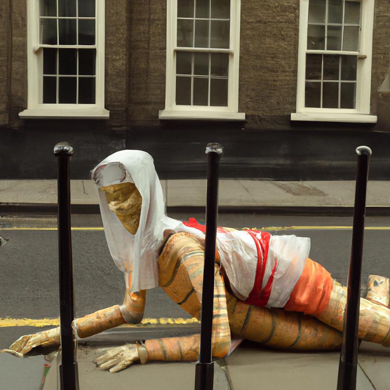 Oživlá mumie z Egypta uniká z muzea a řádí po ulicích Londýna. - foto 2