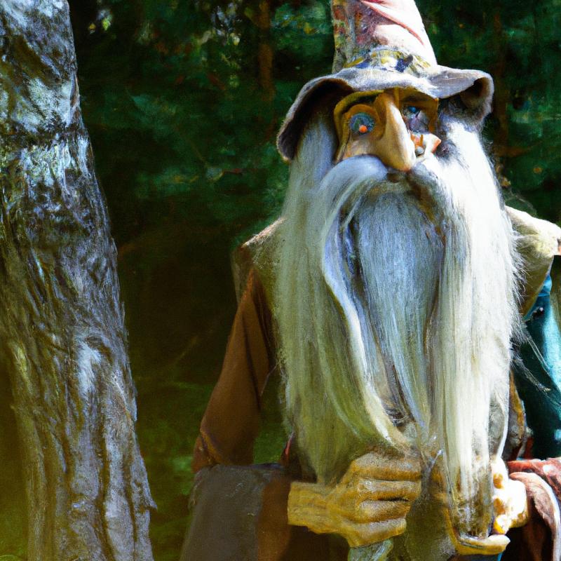 Pokročilí obyvatelé na okraji lesa: Objevený magický kouzelník. - foto 1