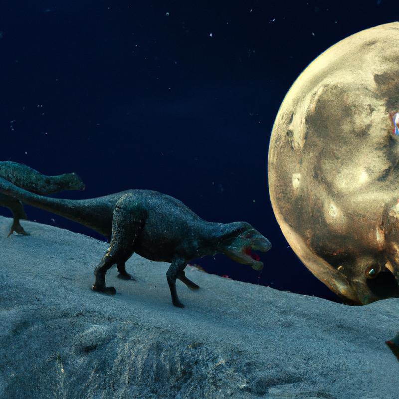 Skutečný důvod, proč se dinosauři vyhynuli: Ztratili zájem o život na Zemi a rozhodli se odstěhovat na Měsíc. - foto 1
