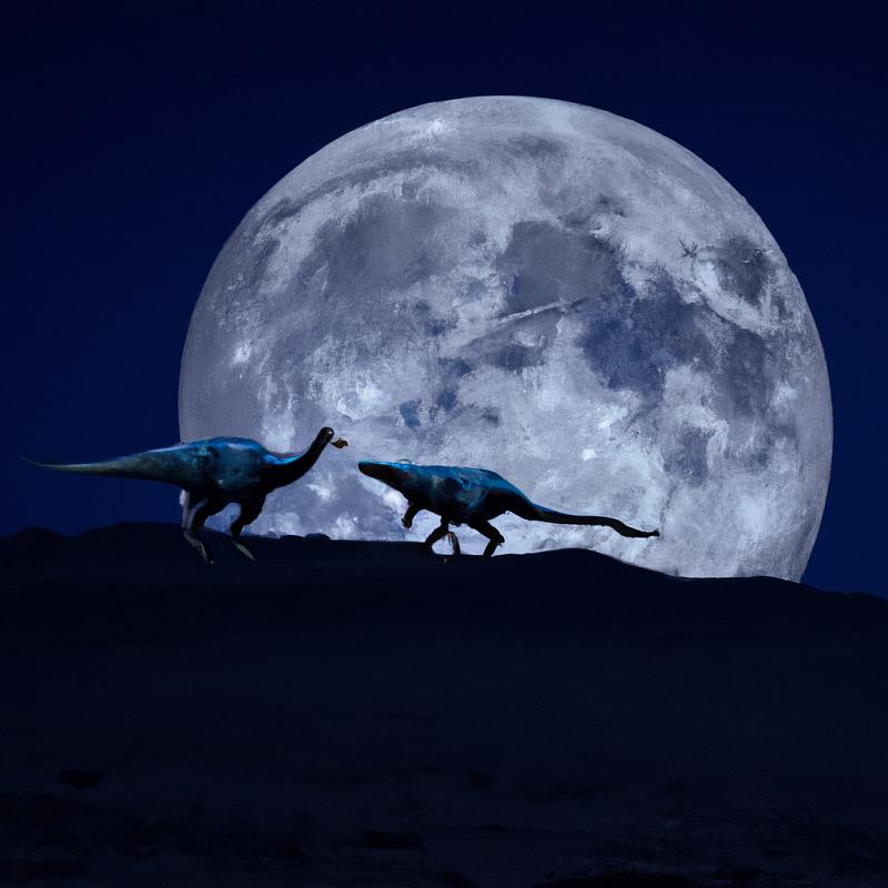 Skutečný důvod, proč se dinosauři vyhynuli: Ztratili zájem o život na Zemi a rozhodli se odstěhovat na Měsíc. - foto 2