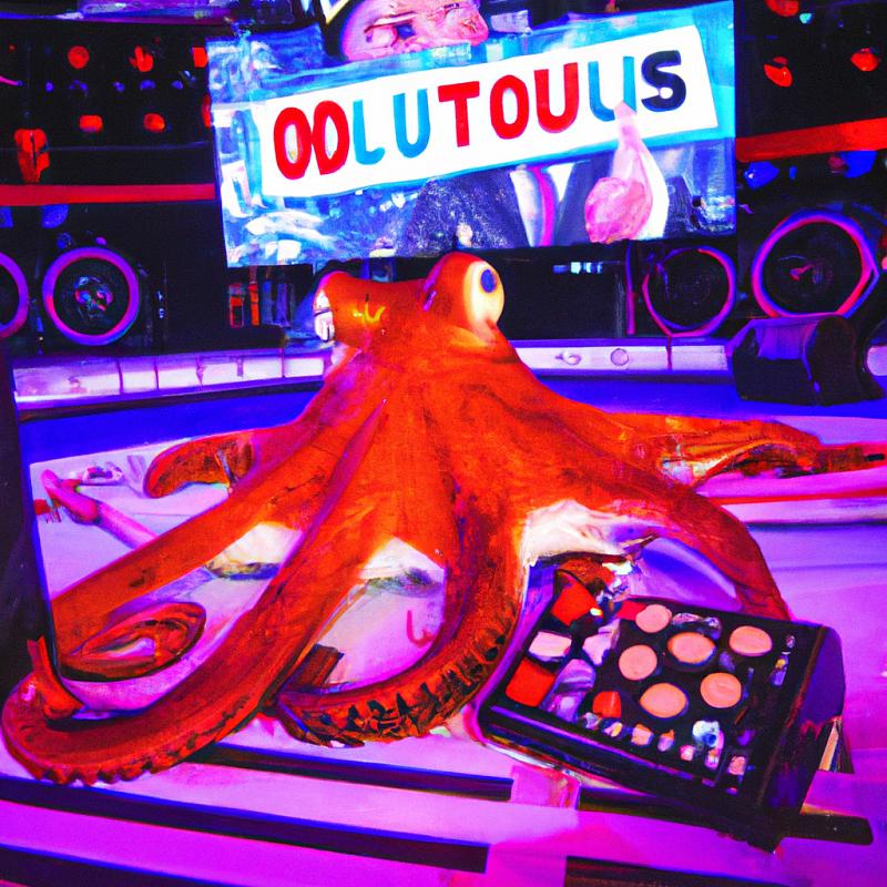 Šok! Chobotnice v televizi! V jednom chilském pořadu o hudbě pracuje jako DJ chobotnice. Chapadly vybírá písničky. - foto 2