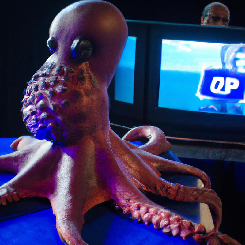 Šok! Chobotnice v televizi! V jednom chilském pořadu o hudbě pracuje jako DJ chobotnice. Chapadly vybírá písničky. - foto 3