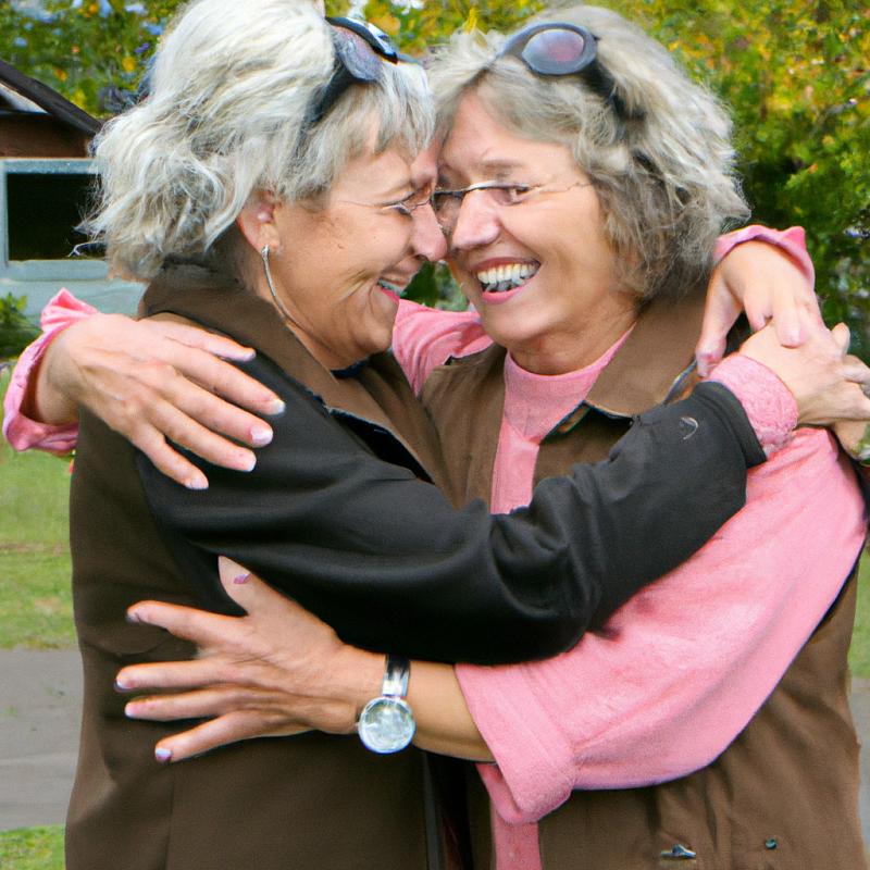 Štastné shledání: rozdělená jednovaječná dvojčata se potkala náhodou po 50 letech. - foto 1