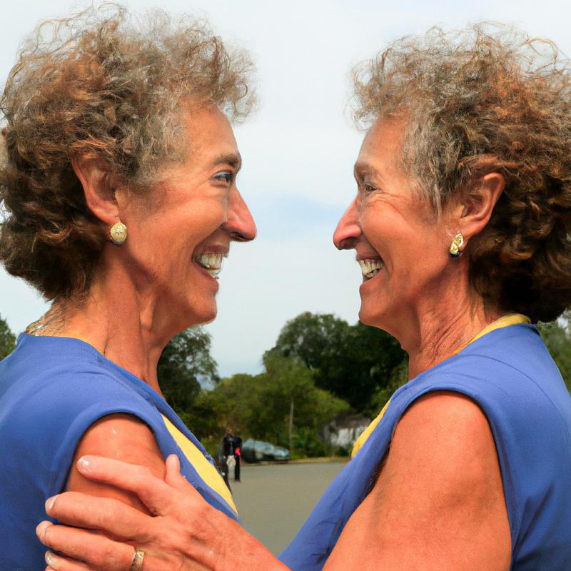 Štastné shledání: rozdělená jednovaječná dvojčata se potkala náhodou po 50 letech. - foto 3