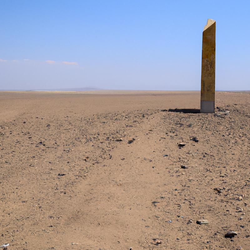 Tajemný obelisk objevený v poušti: co to představuje? - foto 2
