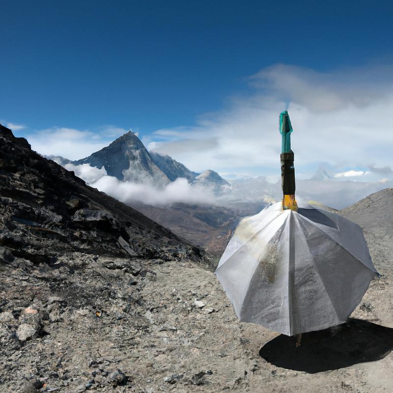 Tajemný prastarý předmět byl objeven v údolí pod Mt. Everest. Asi je to středověký deštník. - foto 1