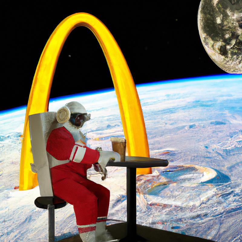Téma z jiného světa: Měsíčané přistáli na Zemi a otevřeli pobočku McDonald's. - foto 2