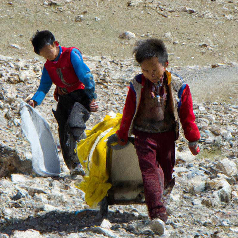 Tibet: Sběrem odpadu po horolezcích si místní děti vydělávají. - foto 3