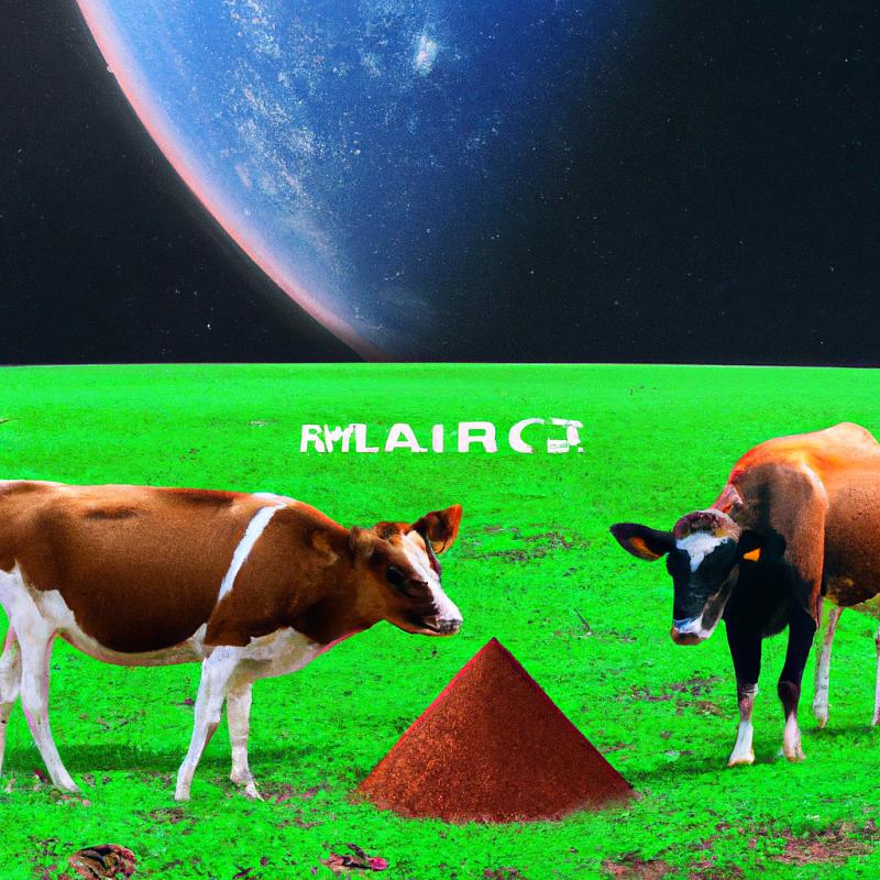 Tým vědců zjistil, že na Marsu roste tráva a krávy se tam cítí jako doma. - foto 1