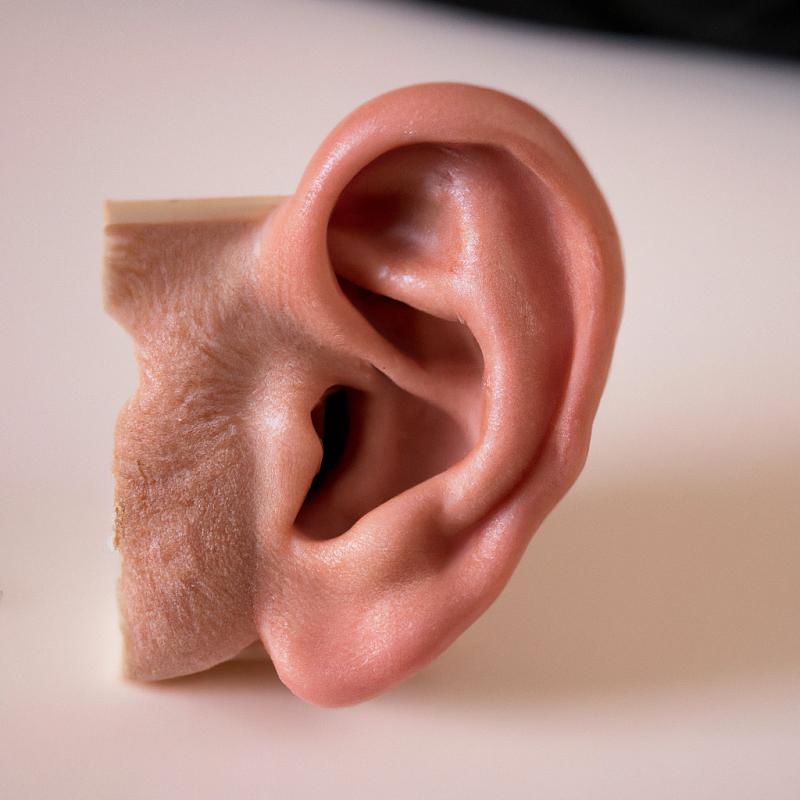 Uměle vytvořené ucho, co díky implantaci napodobuje lidské vnímání. - foto 2