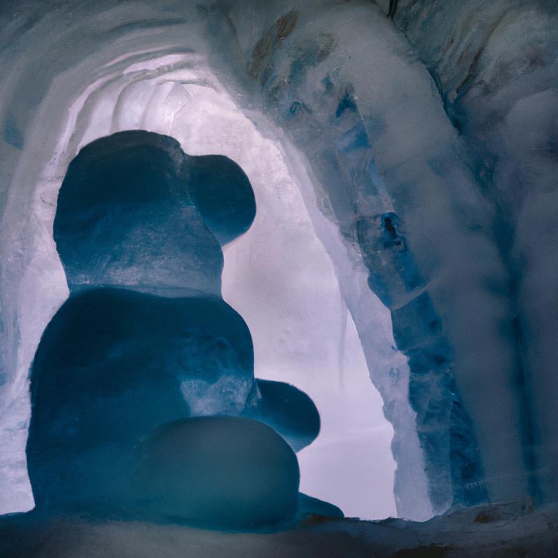 Uvnitř ledového obydlí: Tajemné stvoření odhaleno po neuvěřitelné době. - foto 1